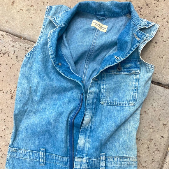 RALPH LAUREN Denim & Supply sleeveless denim jumpsuit - Picture 3 of 9